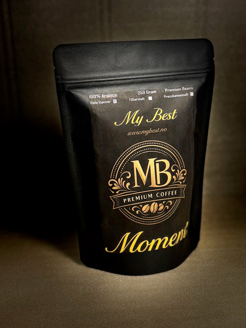 Bilde av kaffeposen fra MyBest